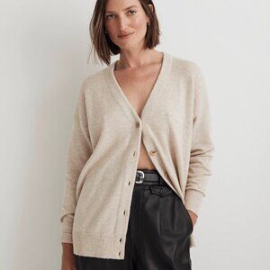 Madewell V-Neck Relaxed Cardigan